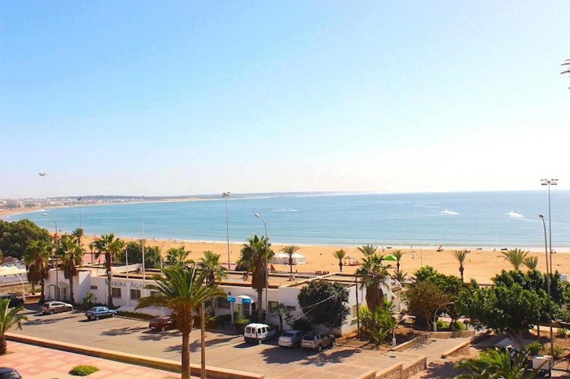 Luxury Seafront Apartment 101Sqm With Wi-Fi And Parking Agadir Extérieur photo