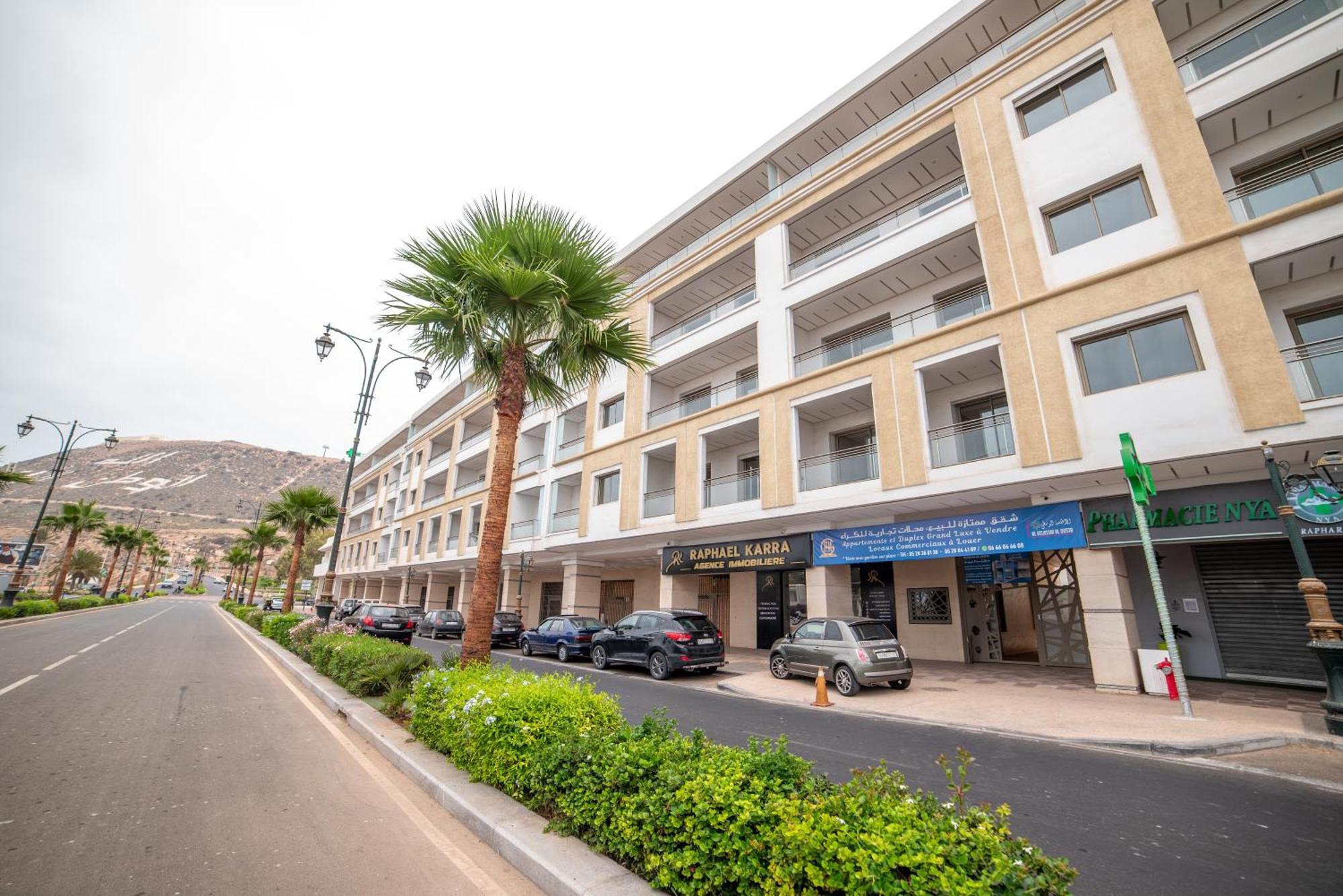 Luxury Seafront Apartment 101Sqm With Wi-Fi And Parking Agadir Extérieur photo